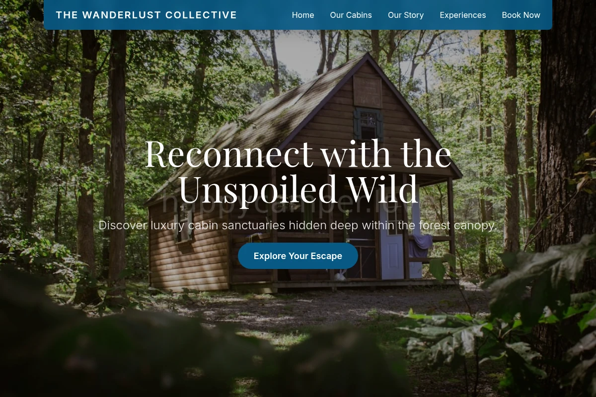 Wilderness Nature Cabin