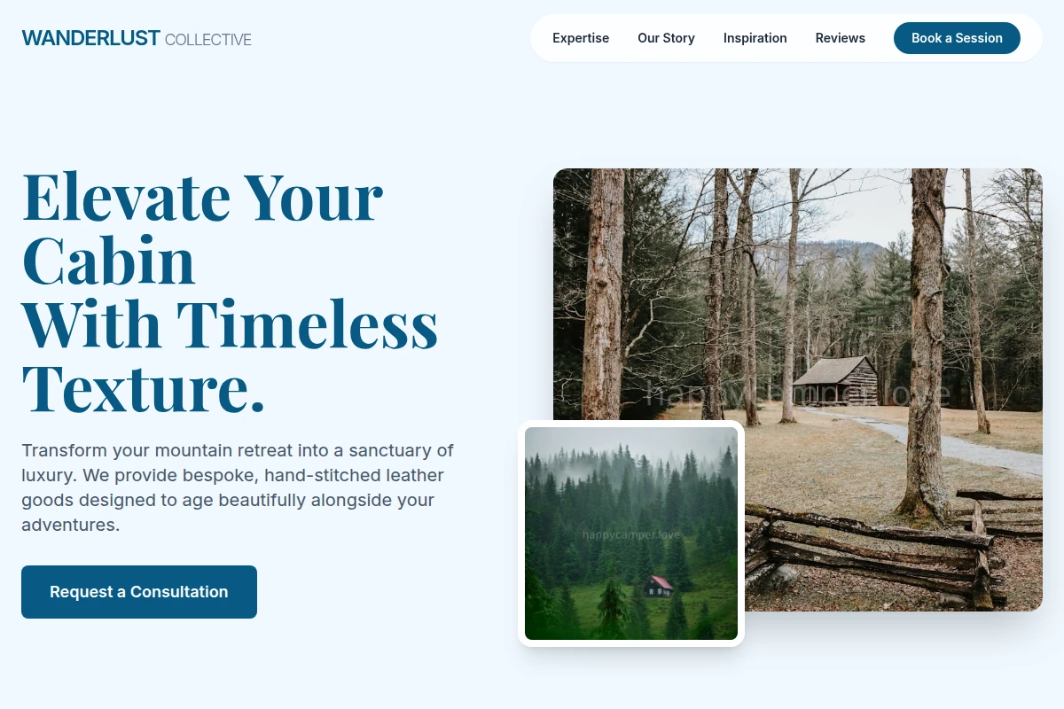 Leather Nature Cabin