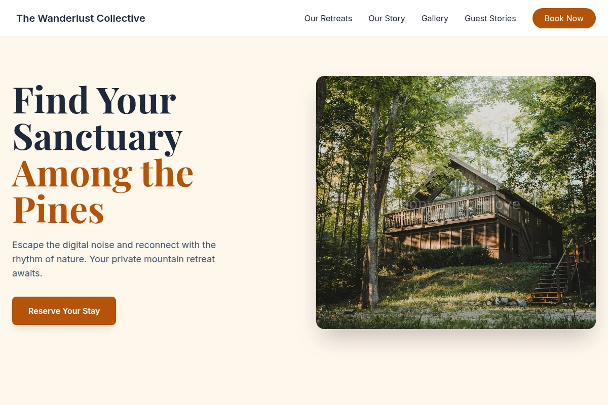 Sanctuary Nature Cabin